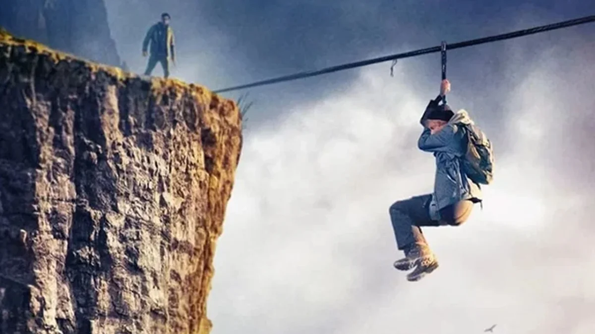 Трейлер до виживальницького трилера "Zip Wire" викликає страх у тих, хто боїться висоти